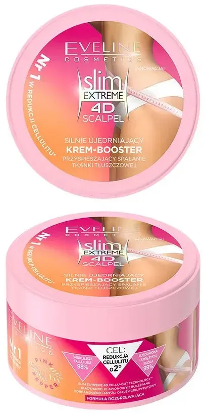 Stark straffende Fettverbrennungs-Creme-Booster