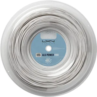 Wilson Luxilon Tennissaite ALU Power Vibe, Polyester, Weiß, 125, WR8306701125
