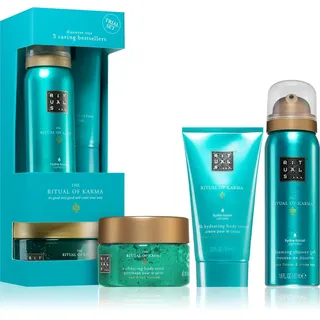 RITUALS The Ritual of Karma Geschenkset Trial Set Duschschaum 50 ml + Body Scrub 125 g + Body Cream 70 ml