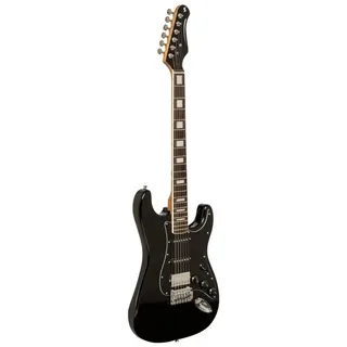 Stagg E-Gitarre mit massivem Erlenkorpus