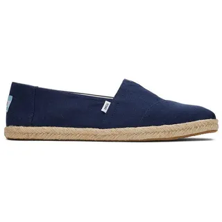 TOMS Rope Classic Flacher Slipper, Medium Grey, 43.5 EU