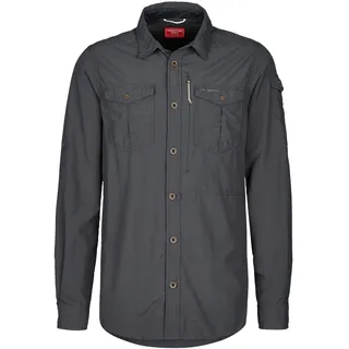 Craghoppers Nosilife Adventure Iii Langarmhemd - Black Pepper - 2XL