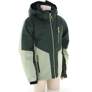 Icepeak Langdon Kinder Skijacke-Oliv-Dunkelgrün-116