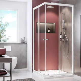 75-90 x 75-90 x 180 cm alpinweiß D19440450