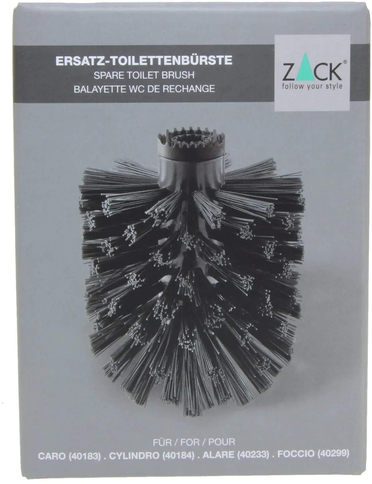 ZACK Ersatz-Toilettenbürste für CARO, CYLINDRO, ALARE, FOCCIO, MARINO 8,5 cm