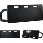 VEVOR Fußball Rebound Board, Tragbares Bounce Board 100 x 40 cm, HDPE Rebounder Wand Rebound Equipment, Kinder & Jugendliche, Trainingsboard, Rebounder Kicker für Fußballtraining, Schwarz