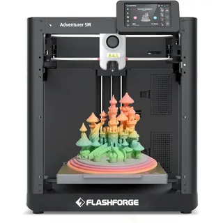 FLASHFORGE Adventurer 5M 3D-Drucker 600mm/s Hochgeschwindigkeits-3D-Drucker mit Auto-Kalibrierung, Schnellwechseldüse - 3D Drucker