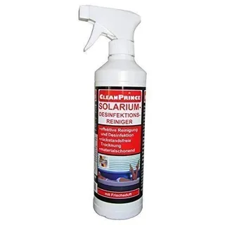 Solariumreiniger 500 ml Solarium Solarium Oberflächenreiniger Solarien CleanPrince mit Frischeduft. Für Kunststoff und Acryl geeignet.