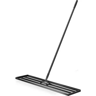 Wiltec Wiltec, Gartenhandwerkzeug, Aluminium Rasenrakel 121,9x25,4cm Stiel, sanden Levelingrake Flächenebner