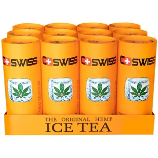 C Swiss Cannabis Ice Tea 0,25 Liter, 12er Pack
