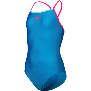 Arena Badeanzug Mädchen Light Drop Solid rosa|blau 140-146 cm