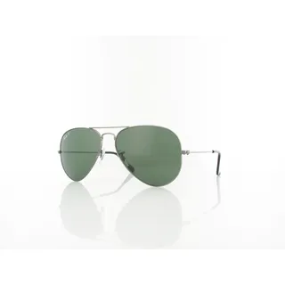 Ray-Ban Aviator Large Metal RB3025 004/58 58-14 gunmetal/polarized green classic