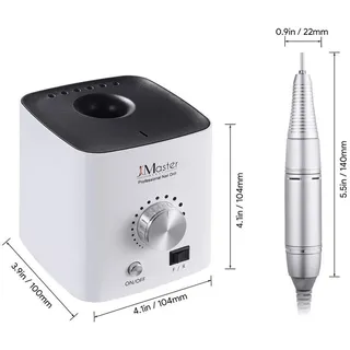 JCMASTER Nagelfräser Set 30000 U/Min