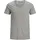Basic V-Neck Tee grau M