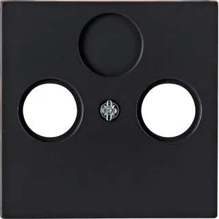 Kopp Abdeckrahmen 373550180 Schwarz