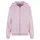Ladies Fluffy Zip Cardigan softpink L L