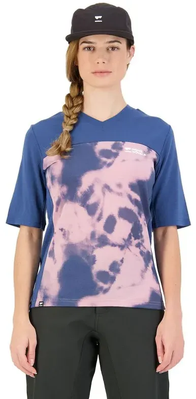 Mons Royale Women's Redwood Enduro VT denim tie dye XS