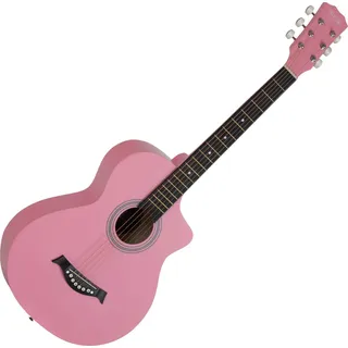 Rocktile WSC-4C-PK Westerngitarre Pink