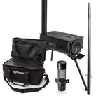 Petromax Feuerstelle Petromax Loki 2 Zeltofen + Tasche + Funkenfang Notvorsorge, mit Sichtfenster und Ascheschale schwarz