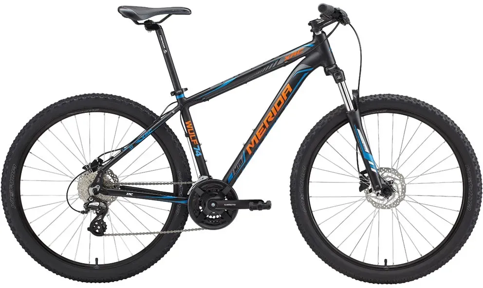 MERIDA Mountainbike Wulf 7.74-AT - Uni., s.black (L)