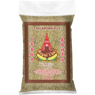Royal Thai Naturreis AAA Brauner Langkorn Duftreis - 1 X 1 KG