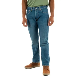 Levi's Herren. 501 Original Fit Pants, Window Pane Ltwt 36W ® 32L