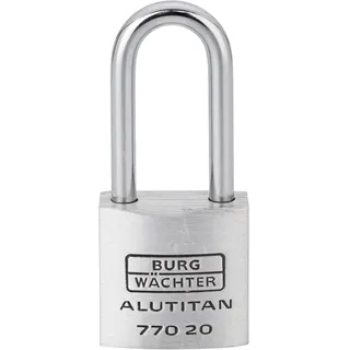 Burg Wächter Burg-Wächter Zylinder-Vorhangschloss 770 HB 20 26 Schlosskörper-B.20mm MS versch.-schl.