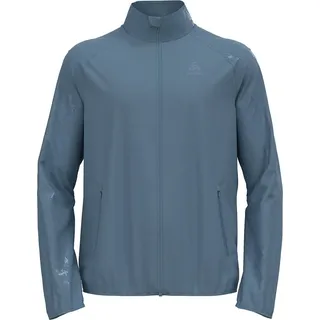 Odlo Herren Essential Light Reflective I Atmungsaktiv Laufjacke, Provincial Blue, M EU
