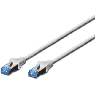 Digitus DK-1532-010 RJ45 Netzwerkkabel, Patchkabel CAT 5e SF/UTP Grau