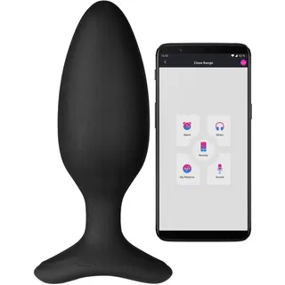 Lovense Analvibrator Hush 2 per App steuerbar, Schwarz