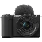 Sony Alpha ZV-E10 II Kit (16 - 50 mm, 26 Mpx, APS-C / DX), Kamera, Schwarz