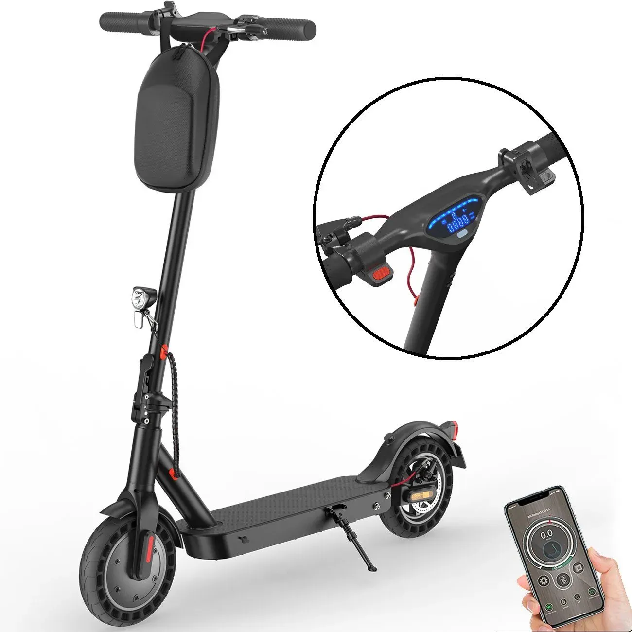 E9TMax E-Scooter Mit Straßenzulassung 500W 40km Reichweite (ABE,eKFV)