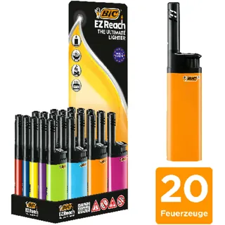 BIC Stabfeuerzeug 9066112 20 Stück
