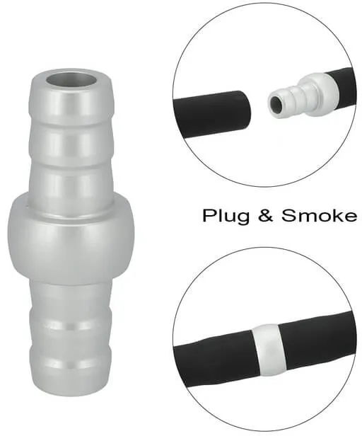 AO Hookah Schlauchverlängerung Alu Silber