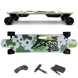 Offroad-Elektro-Skateboard, All-Terrain-Skateboard mit 170W / 340W / 450W / 1000W Motor, 22-40 km/h höchstgeschwindigkeit, max. Steigungswinkel 35° Single-Drive-20km