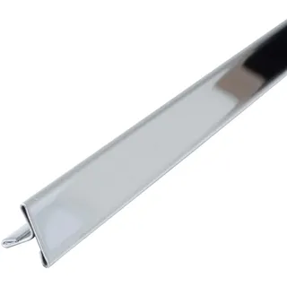 Dalsys Fliesenschiene 2,5m x 15mm Edelstahl, Poliert