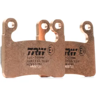 TRW MCB901SV - Bremsbelagsatz, Scheibenbremse