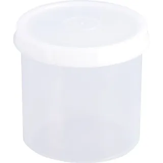 Hünersdorff Dose 500 ml m.Schraubdeckel rd.natur H100xD104mm