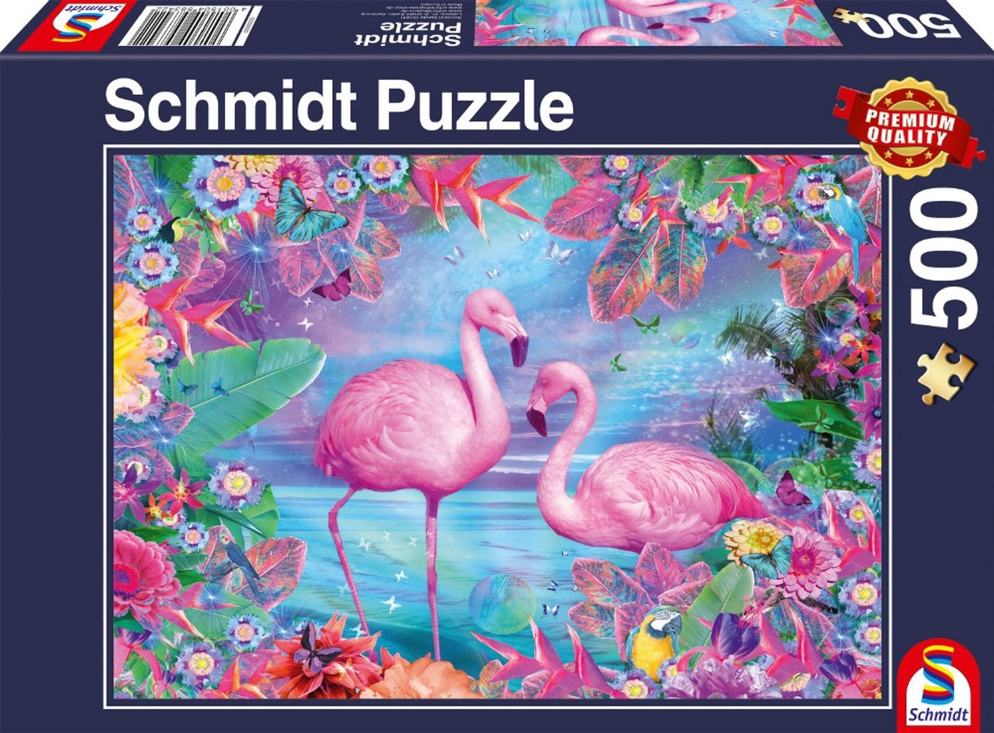 Schmidt Spiele Puzzle Flamingos, 500 Puzzleteile