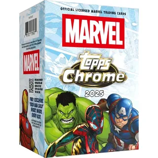 Topps 2025 Marvel Comics Chrome Value Box