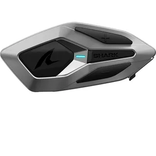 Shark Sena Mesh Single Intercom - Grey - One Size