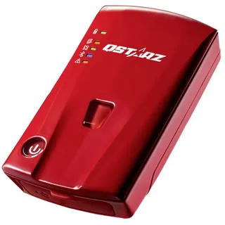 QStarz BL-1000GT GPS Logger Rot