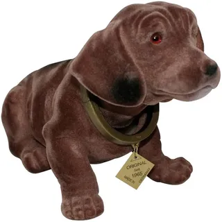 rakso kunststofferzeugnisse 563014 Wackeldackel (L x B) 30cm x 10cm Braun