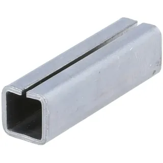 MS Beschläge Metallhülse Ausgleichshülse Stahl Vierkant-Aufsteckhülse 6 auf 8mm