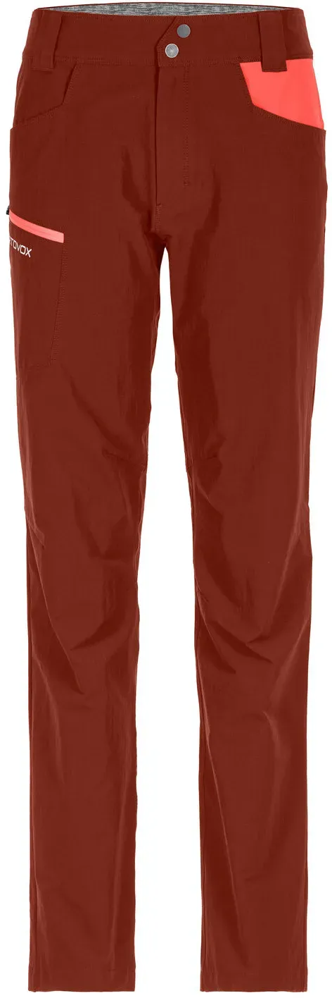 Ortovox Pelmo Pants Damen Wanderhose clay orange- Gr. XL