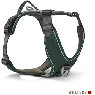 Wolters Active Pro Comfort Hundegeschirr Grün/Anthrazit 55-65 cm