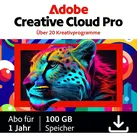 Adobe Creative Cloud Pro – Originale Lizenz | 1 Jahr | Windows & Mac