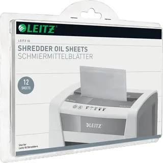 Leitz IQ Ölblätter für Aktenvernichter 12