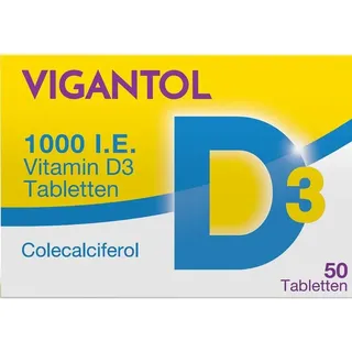 1.000 I.E. Vitamin D3 Tabletten 50 St.