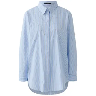 Oui Damen Bluse lässig geschnitten Gestreift - 42